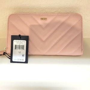 NWT DKNY wallet pink
